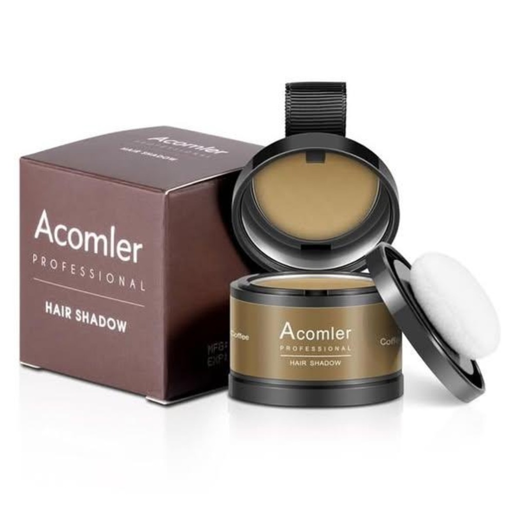 Hair Shadow Root Concealer Powder for Hairline & Beards Coffee 4 pack bulk - Picture 4 of 4